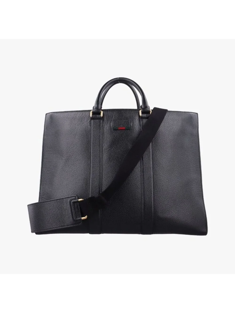 Gucci Sherry Black Leather